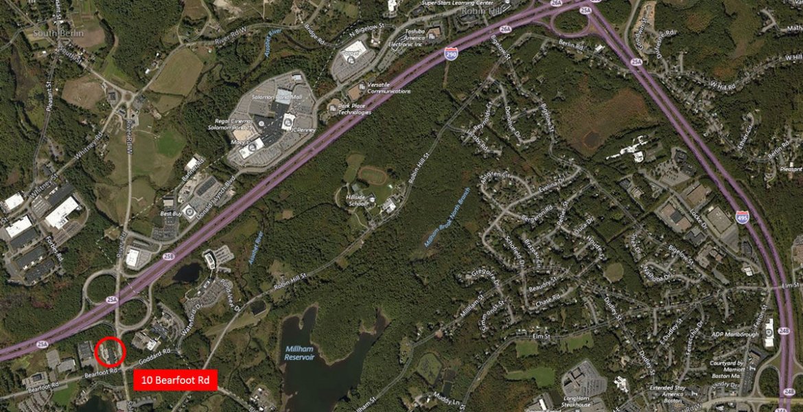 Commercial Office Space Available at 10 Bearfoot Rd., Northborough, MA
